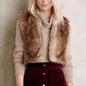 Vegan Fur, Vegan Leather Vest